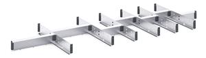 14 Compartment Steel Divider Kit External 1300W x 525 x 75H Bott Cubio Metal Drawer Divider Kits 43020688.51 